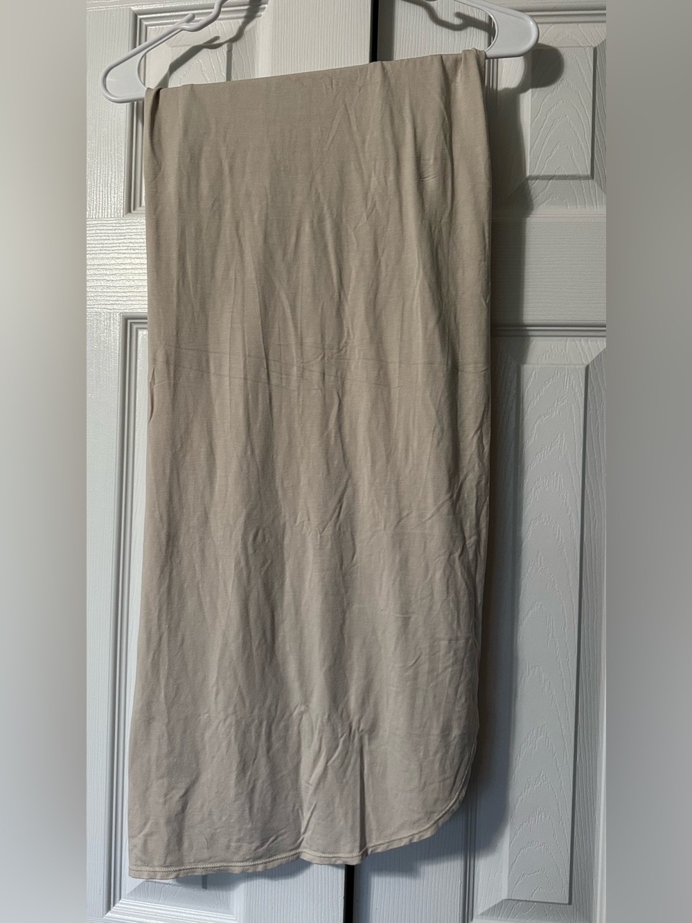 Everyday Neutral Maxi Skirt — Beige